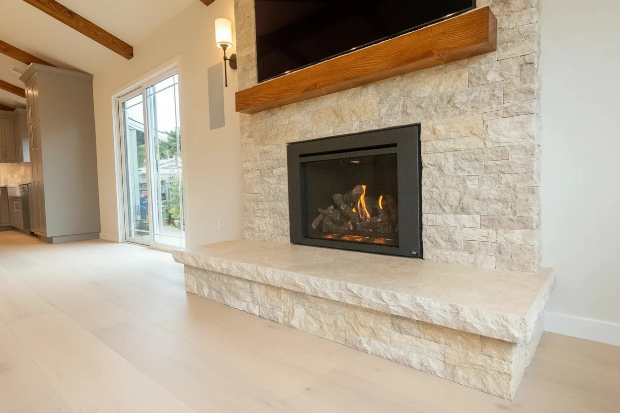 Structural renovation of a coastal home by Skyview Builders