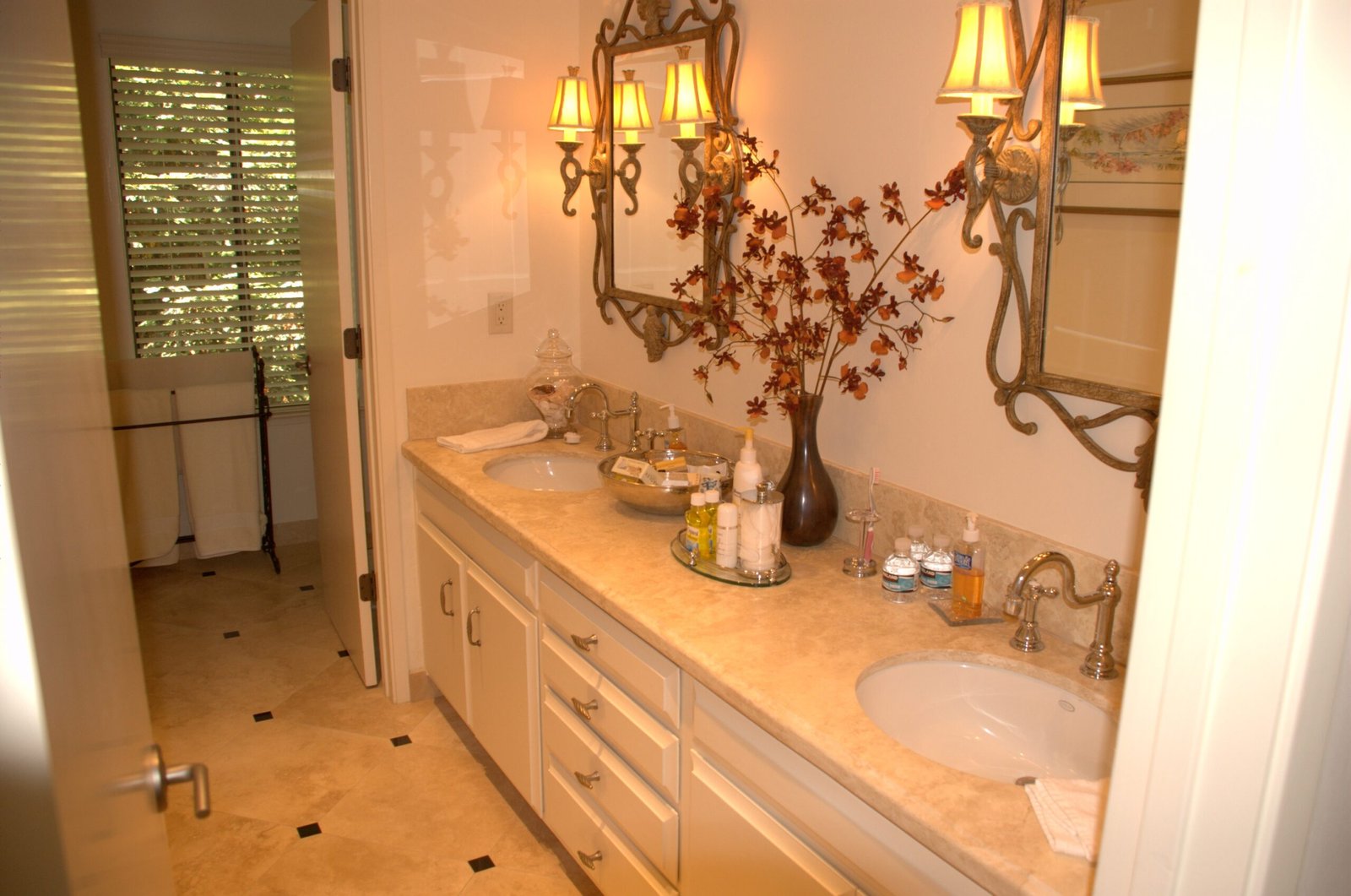 Bathroom vanity finished by an experienced Monterey Peninsula builder