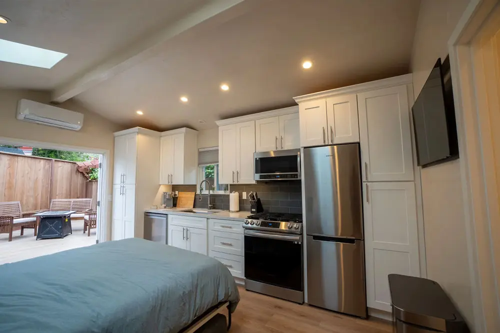 Custom home builder in Monterey, CA — Skyview Builders hillside home